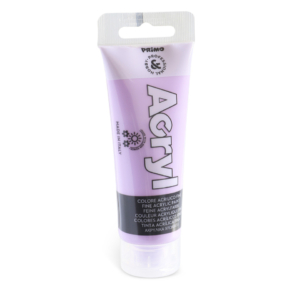 Colore acrilico Primo in bottiglia PET con tappo dosatore 75 ml Lilla - 420TA75450