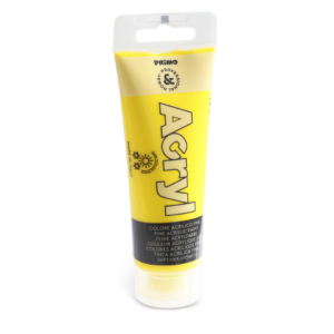 Colore acrilico Primo in tubetto in polietilene 75 ml Giallo primario 420TA75201