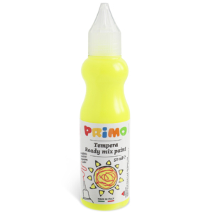 Tempera brillante Primo in bottiglia con beccuccio 50 ml Giallo fluo 2001BRF50210