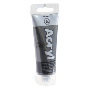 Colore acrilico Primo in bottiglia PET con tappo dosatore 75 ml Grigio antracite - 420TAM75800
