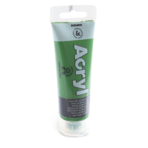 Colore acrilico Primo in bottiglia PET con tappo dosatore 75 ml Verde oliva - 420TA75665