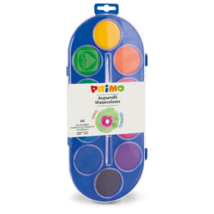 Acquerelli Primo Ø44 mm Colori Assortiti - 120A10SG (conf.10 pastiglie)
