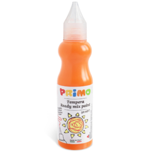 Tempera brillante Primo in bottiglia con becuccio 50 ml Arancio 2001BR50250