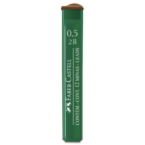Mine Faber Castell Poly - Ø0,5 mm 2B - 521502 (conf.12)