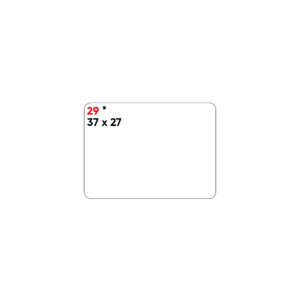 Etichette bianche permanenti Markin Copiatabu 37x27 mm - X11029 (conf.100 fogli)
