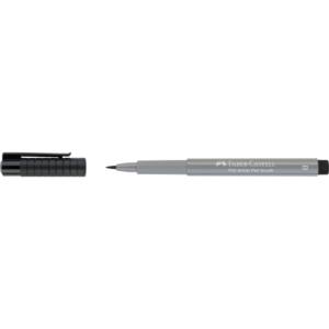 Penna a china Pitt Artist Pen brush Faber-Castell colore Grigio freddo III - 167432 (conf.10)