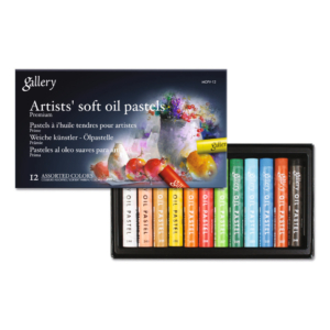 Pastelli a olio tondi per artisti Mungyo Gallery Colori Assortiti - 12762/12 (conf.12)