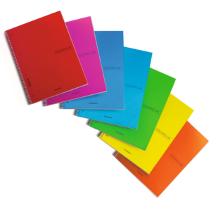 Quaderno spiralato a 4 fori Maxi Colorclub A4 - 70+1 fogli - 70g/m² - 4 mm 3792
