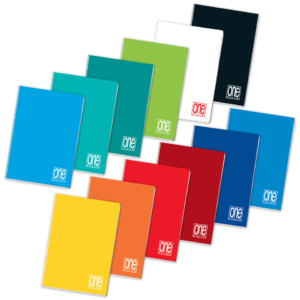 Quaderno One Color A5 - 80g/m² - 20+1 fogli - 5 mm 1448