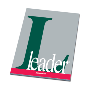Blocco note collati Blasetti Leader A4 - 90 fogli - 80g/m² - Bianco 1109