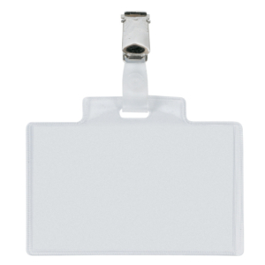 Targa portabadge con clip Sei Rota PASS 3E - formato 9,5x6 cm - 318005 CF6 (conf.100)