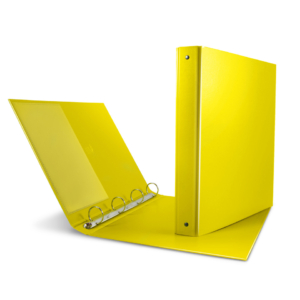 Raccoglitore Sei Rota Nettuno - 4 anelli a R 30 mm - A4 - dorso 3,5 cm - colore Giallo - 36803146