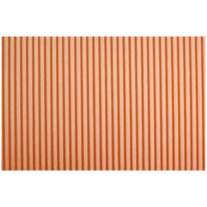Cartoncini ondulati Deco Cannetè 50x70 cm - 230g/m² Arancio (conf.10)