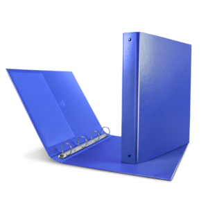Raccoglitore Sei Rota Nettuno - 4 anelli a R 30 mm - A4 - dorso 3,5 cm - colore Blu