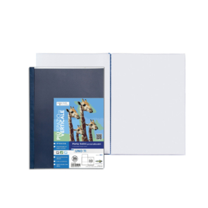Portalistini UNO T Sei Rota a libro PP buccia - 30x22 cm - 36 interni - Blu - 55313607 CF.6 -14