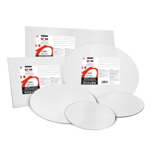Cartone telato per pittura DOM 300gr 18x24 cm - bordo 3 mm - 354/1824