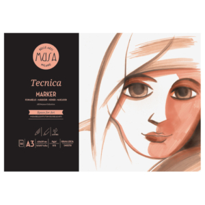 Blocco Marker Musa Tecnica 50 fogli - 75g/m² - formato A3 - MU135293