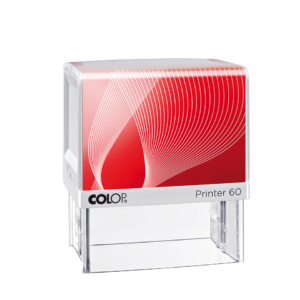 Timbro rettangolare Colop formato 37x76 mm personalizzabile - Printer 60 PR60G7
