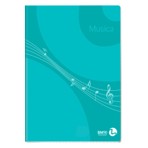 Album musica pentagrammato BM formato A4 - 32 fogli 90g/m² - 100220