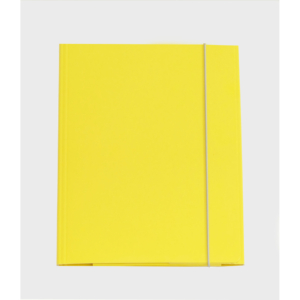 Cartella con elastico Cartotecnica del Garda 25x34,5 cm 0,8 mm colore Giallo - CG0032LBXXXAE04