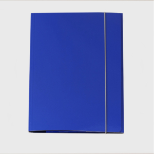 Cartella con elastico Cartotecnica del Garda 25x34,5 cm 0,8 mm colore Blu - CG0032LBXXXAE01