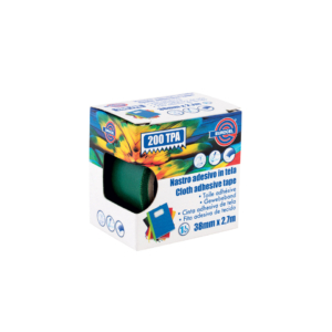 Nastro adesivo telato Eurocel formato 38mm x 2,7 m - colore Verde 16314314