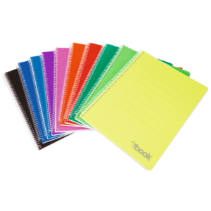 Quaderno spiralato Nikoffce 70g/m² formato A4 - 5 mm - 80 fogli - 30NIK040/2