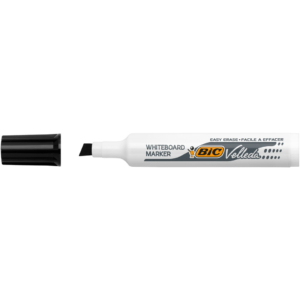 Pennarello per lavagne bianche BIC Velleda 1791 punta a scalpello tratto 3,3-4,6 mm Nero - 9431931