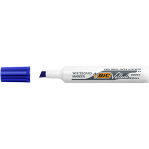 Pennarello per lavagne bianche BIC Velleda 1791 punta a scalpello tratto 3,3-4,6 mm Blu - 9431941