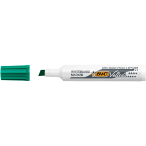 Pennarello per lavagne bianche BIC Velleda 1791 punta a scalpello tratto 3,3-4,6mm Verde - 9431971