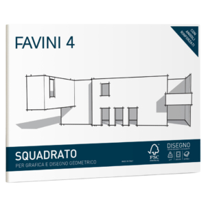Album da disegno Cartangolo Favini 4 f.to 24x33 cm - 220g/m² liscio squadrato - A167504 (conf.20 fogli)
