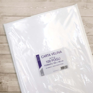 Carta velina 21gr Florio Carta ripiegata colore Bianco - 100x140 cm - 6266 (conf.100)