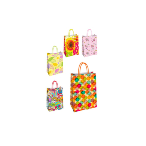 Borse shopper Florio Carta fantasie assortite - formato 23x10x29 cm - 73204 (conf.25)