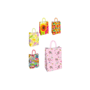 Borse shopper Florio Carta fantasie assortite - formato 26x12x35 cm - 73198 (conf.25)