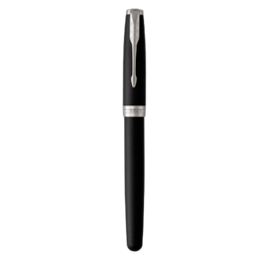 Penna roller Parker Sonnet punta F inchiostro Nero Parker Matte Black CT 1931523