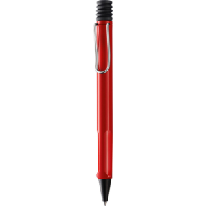 Penna a sfera Lamy Safari inchiostro Nero e punta media Redsfera - fusto Rosso 1205270