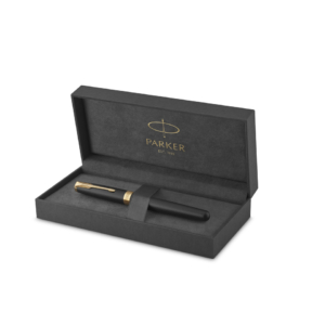 Penna stilografica Parker Sonnet punta F Matt Black GF - inchiostro nero - 1931516