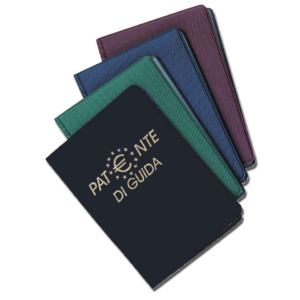 Portapatente europea Alplast a due scomparti colori assortiti 1006N