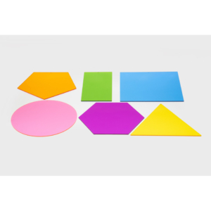 Forme geometriche Commotion TickiT - in acrilico 72395 (conf.6)