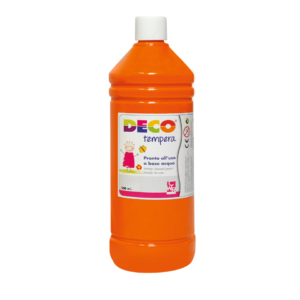 Tempera Deco Deco in flacone da 500 ml Arancio PF550/17