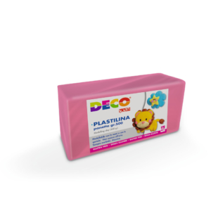 Plastilina Deco in panetto da 500gr Rosa 07024