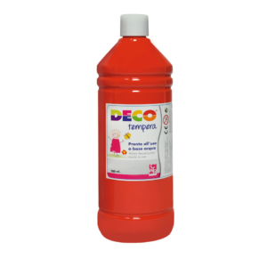 Tempera Deco Deco in flacone da 500 ml carminio PF550/06