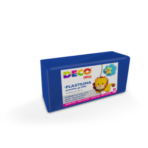 Plastilina Deco in panetto da 500gr Blu 07028