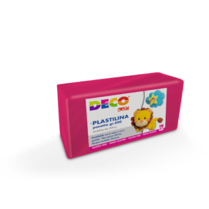 Plastilina Deco in panetto da 500gr Fucsia 07025