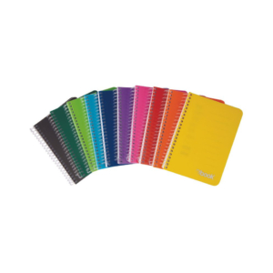 Quaderno spiralato con fori Nikoffice 70g/m² formato A4 - 1R - 80 fogli - 30NIK089