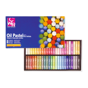Pastelli ad olio tondi CWR - Colori Assortiti 11 mm - MY/MOP48 (conf.48)