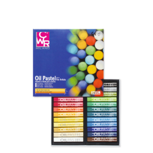 Pastelli ad olio tondi CWR - Colori Assortiti 11 mm - MY/MOP24 (conf.24)
