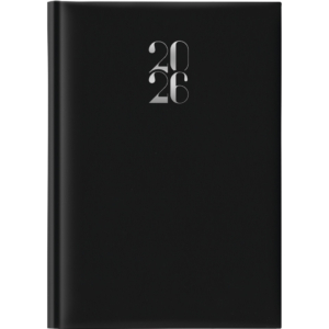 Agenda 2027 giornaliera gommato s/d sep. 14,3x20,5 cm nero 27-225FT-C01