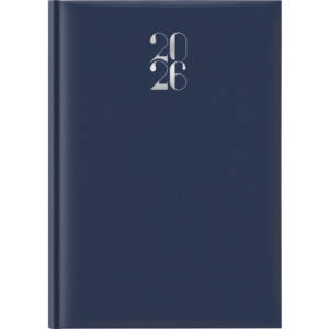 Agenda 2027 settimanale A4 21x29,7 cm gommato Blu 27-524FT-C10