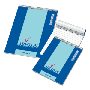 Blocco note spiralato Blasetti Ariston A5 - 60g/m² - 60 fogli - 1R - 7181